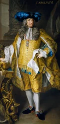 Porträt von Karl VI. von Österreich