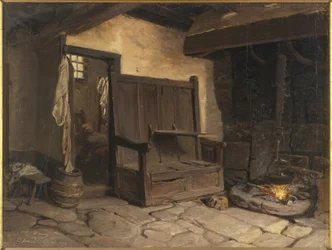 Ein Cottage-Inneres