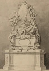 Denkmal von Generalmajor Wolfe, Nordbereich, Westminster Abbey
