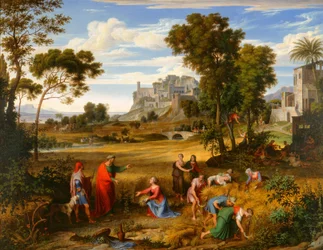 Landschaft mit Ruth und Boas