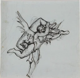 Studie zum Ratsherrn von Lucca (Dantes Inferno, Gesang 21, Vers 34)