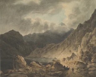 Sturm über einem See, 1800-1811