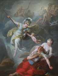 Schlacht von Minerva gegen Mars, 1771
