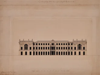 Ostfront von Langley Hall in Kent