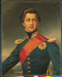 Porträt von Othon als junger Mann