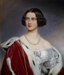 Porträt von Prinzessin Marie von Preußen (1825-1889)