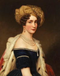Prinzessin Augusta von Bayern 1788-1851, Herzogin von Leuchtenberg, ca. 1825
