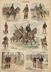 Dragoner der französischen Armee