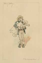 Johnny Tellerby - Der Geistermann und das Abkommen des Geistes, um 1920er