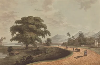 Fort Marlborough von Old Bencoolen, Sumatra, 1799