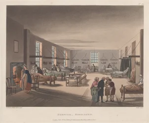 Krankenhaus, Middlesex, 1. April 1809