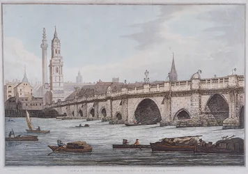 London Bridge alt, London, 1790