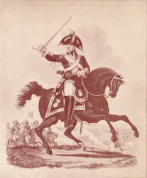Offizier, 2. Regiment Life Guards Waterloo Periode, 1812-1815, 1909
