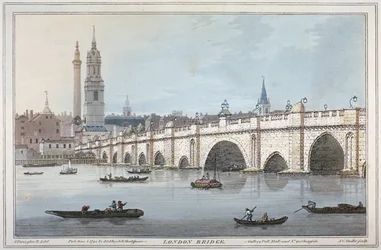 Alte London Bridge, 1795