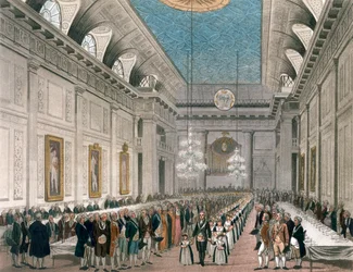 Prozession in der Freemasons