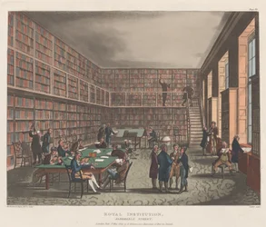 Royal Institution, Albemarle Street, 1. Mai 1809