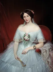 Porträt von Madame Pouchet, Ehefrau des Arztes Archimède Pouchet, Freund von Gustave Flaubert