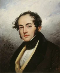 Porträt von Paul de Kock 1793-1871, 1839