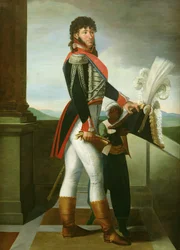 Joachim Murat (1767-1815) in der Uniform eines Oberst der Garde, 1813