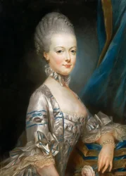 Porträt der Erzherzogin Maria Antonia von Österreich, 1755-1793, der späteren Königin Marie-Antoinette von Frankreich