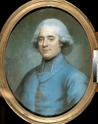 Porträt von Claude Fauchet, genannt Abbé Fauchet (1744-1793), Revolutionär und konstitutioneller Bischof, Gründer des Cercle social und der Zeitung „La bouche de fer“. Lebensdaten des Künstlers: 1735 - 1802