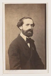 Porträt des Malers Joseph Bellemans, Halbfigur