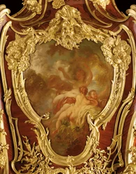 Detail eines dekorierten Serre-Bijoux