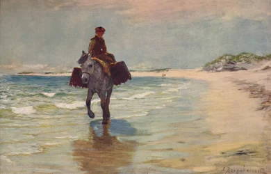 An der Küste, Connemara, 1881