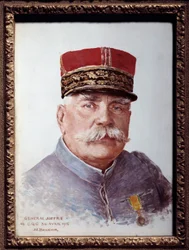 Porträt von General Joffre (1852-1931), Marschall von Frankreich