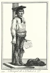 Ein Fünf-Fuß-Drei-Zoll-Spinner (Stich)