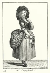Das charmante Mädchen (Stich)