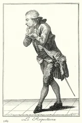 Der respektvolle Mann (Stich)