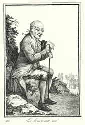 Der erschöpfte Lebemann (Stich)