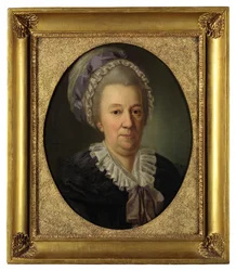 Porträt von Prinzessin Jekaterina Iwanowna Tscherkassowa 1727-1797, geb. Hedvig Elisabeth von Biron, 1781