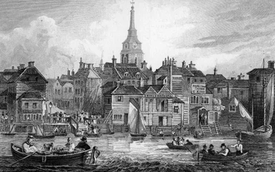 Gravesend, graviert von Josiah Henshall, 1832