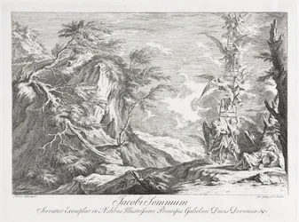Jakobs Traum, um 1720