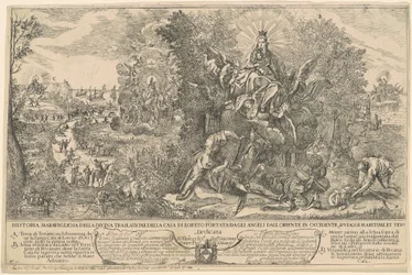 Der Transport des Heiligen Hauses von Loreto