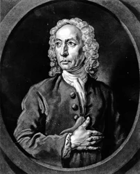 Anthony Sayer, graviert von John Faber Jr (Mezzotinto)