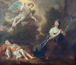Hagar und Ismael, 1746