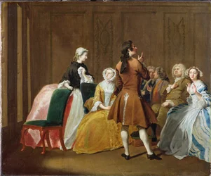 Die Familie Harlowe, aus Samuel Richardsons „Clarissa“, ca. 1745-47