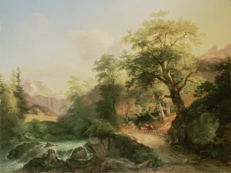 Wald bei Wien, 1852