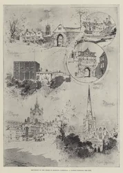 Wiedereröffnung des Chors der Kathedrale von Norwich, ein Spaziergang durch die Stadt