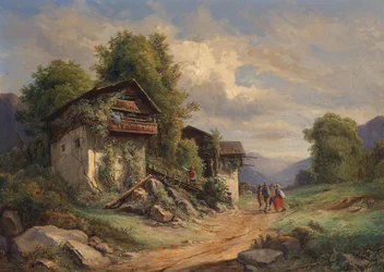 Ländliche Idylle 1852