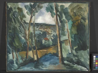 Dorf im Tal