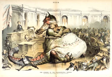 Eröffnung der Kongresssitzung, 1887