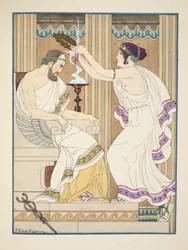 Eine goldene Krone, Illustration aus 