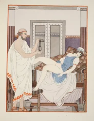 Gynäkologische Untersuchung, Illustration aus 