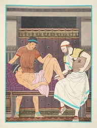 Einlauf, Illustration aus 