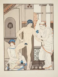 Massage, Illustration aus 