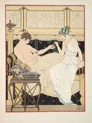 Wir schwelgten in Trauben und Feigen, Illustration aus 